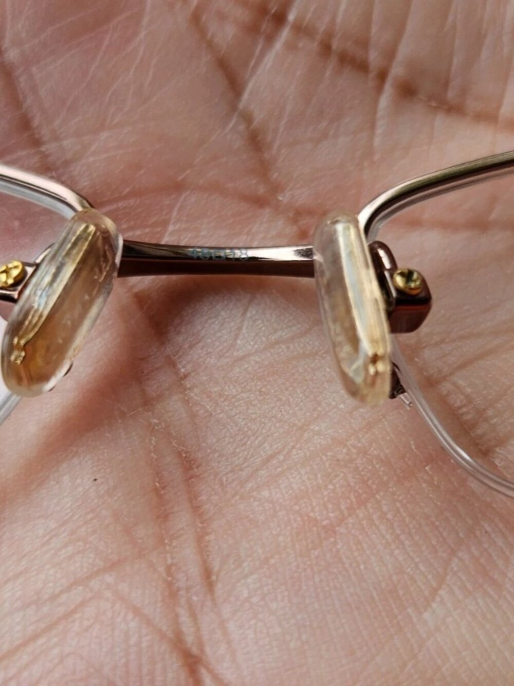 New Coach Women Glasses Frame Eyewear LAVERNE 247 TAN Half Rim Eyeglasses - Picture 9 of 13